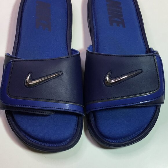 Nike Comfort Slide 2 Sandal Blue/Black Men\'s Size 7 415205-402 main image 5